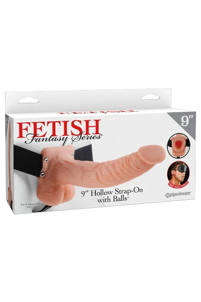 Holle Strap-on Met Ballen 24 cm 4 Holle Strap-on Met Ballen 24 cm - Afbeelding 2