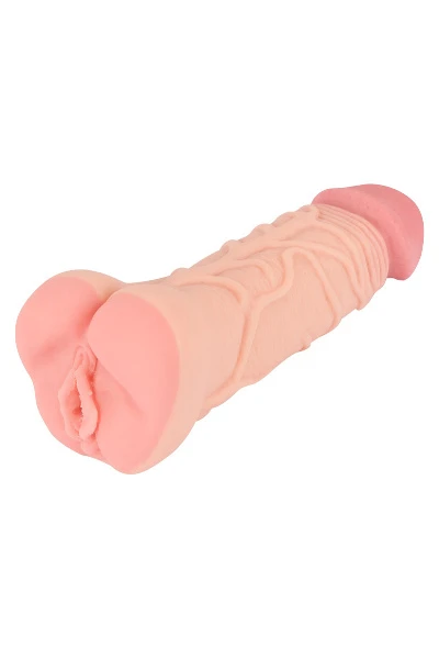 Nature Skin 2in1 Extension + Mastrubator 3 Nature Skin 2in1 Extension + Mastrubator