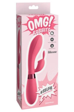 Omg! Siliconen Vibrator Roze Vibrator -Sensueel Winkel 05400800000 b