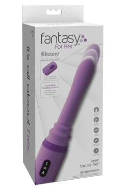 Love Thrust-her Schokvibrator Met Verwarmingsfunctie -Sensueel Winkel 05416800000 b