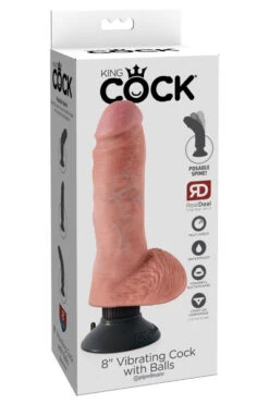 Vibrerende Penis Met Ballen En Zuignap 24 cm 5 Vibrerende Penis Met Ballen En Zuignap 24 cm -Sensueel Winkel 05419150000 b