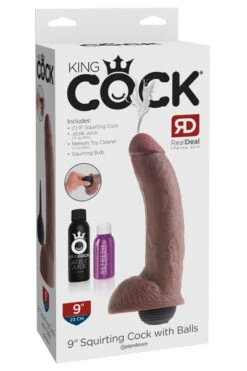 Spuitende Lul Met Ballen 20 cm Licht Bruin 5 Spuitende Lul Met Ballen 20 cm Licht Bruin -Sensueel Winkel 05422610000 b