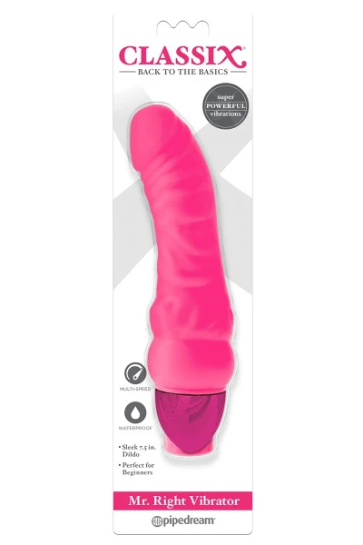Mr Right Vibrator Roze 4 Mr Right Vibrator Roze - Afbeelding 2