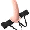 Holle Voorbind Penis 20 cm Met Verstelbare Bandjes Blank