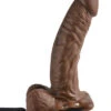 Holle Voorbind Penis Met Ballen 19 cm Bruin