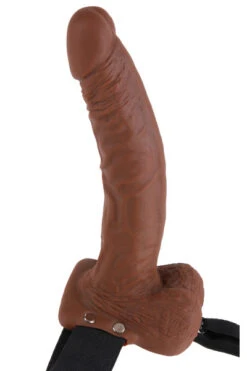 Holle Voorbind Penis Met Ballen 24Â cm Bruin