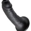 King Cock 6" Cock Zwart