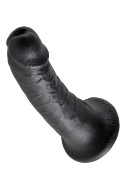 King Cock 6" Cock Zwart