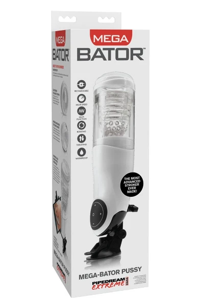 Mega-bator Pussy White / Clear 4 Mega-bator Pussy White / Clear - Afbeelding 2