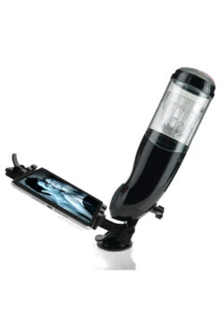 Pet Mega-bator Ass Zwart / Helder