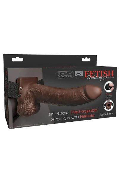 Holle Strap-on Met Spuitende Eikel 4 Holle Strap-on Met Spuitende Eikel - Afbeelding 2