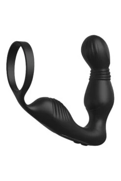 Anaalvibrator Met Perineumstimulator En Cockring