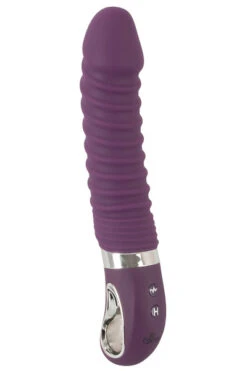 Sweet Smile Zachte Vibrator Met Verwarming - Oplaadbaar - Paars