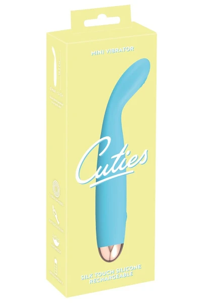 Cuties 2.0 Mini Vibrator Blauw 4 Cuties 2.0 Mini Vibrator Blauw - Afbeelding 2
