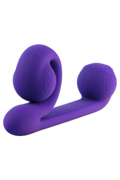 Vibrator Snail Vibe - 2 Motoren - 5 Vibratiestanden + Snelheden - Paars