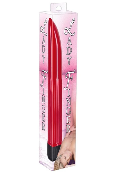 Vibrator "ladyfinger" Rot 4 Vibrator "ladyfinger" Rot - Afbeelding 2