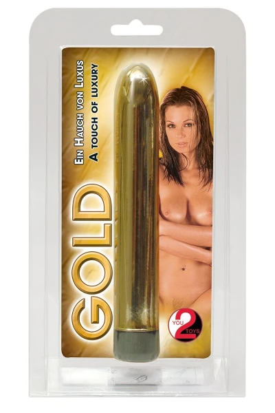 Gouden Harde Vibrator 4 Gouden Harde Vibrator - Afbeelding 2