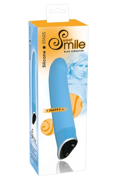 Smile Happy Blue Vibrator 4 Smile Happy Blue Vibrator - Afbeelding 2