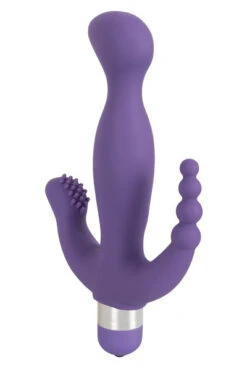 3 Pointer Met Perineum En Clitorisstimulator