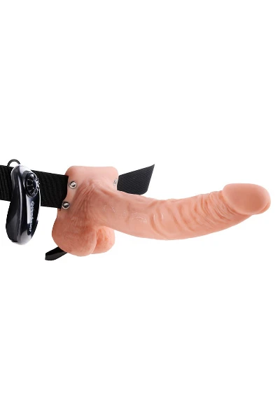 Holle Strap-on Vibrator Met Ballen 24 cm 3 Holle Strap-on Vibrator Met Ballen 24 cm
