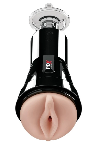 PDX Masturbator Met Vibratie-, Zuig- En Melkfunctie 3 PDX Masturbator Met Vibratie-, Zuig- En Melkfunctie