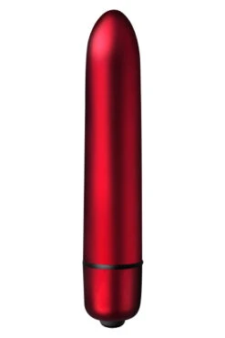 Scarlet Velvet Mini Staaf Vibrator - Rood