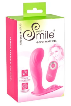 Sweet Smile G-spot Panty Vibrator Oplaadbaar -Sensueel Winkel 05949030000 b