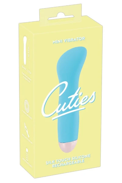 Cuties Mini Vibrator Blue 4 Cuties Mini Vibrator Blue - Afbeelding 2
