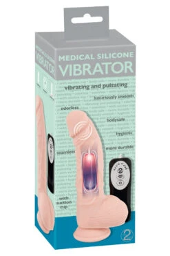 Realistische Dildo - Pulserende Vibratie En Afstandbediening -Sensueel Winkel 05968760000 b