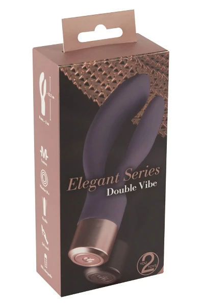 Elegante Dubbel Vibrator 4 Elegante Dubbel Vibrator - Afbeelding 2