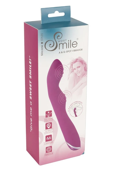 Sweet Smile Vibrator Voor De A- En G-zones 4 Sweet Smile Vibrator Voor De A- En G-zones - Afbeelding 2