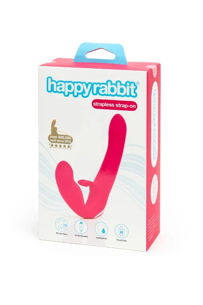 Strap-on Strapless Met 12 Vibratiestanden & 3 Snelheden 4 Strap-on Strapless Met 12 Vibratiestanden & 3 Snelheden - Afbeelding 2