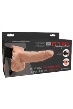 Voorbinddildo, 17,8 cm, 10 Vibratiestanden 5 Voorbinddildo, 17,8 cm, 10 Vibratiestanden -Sensueel Winkel 05988280000 b