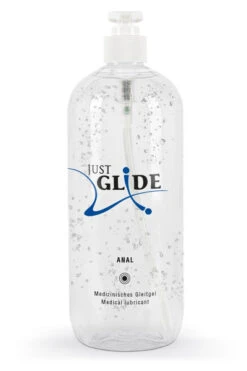 Just Glide Veganistisch Anaal Glijmiddel Op Waterbasis 1 Liter