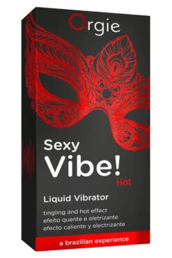 Sexy Vibe! - Stimulerende Gel Met Verwarmend Effect - Aardbeienaroma 15 Ml