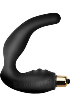 Rocks-off - Naughty-boy 7-speed Dual Prostaatstimulator, - Zwart