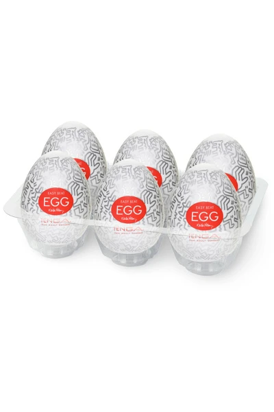 Tenga - Keith Haring Egg Party Masturbator (6 Stuks) 3 Tenga - Keith Haring Egg Party Masturbator (6 Stuks)