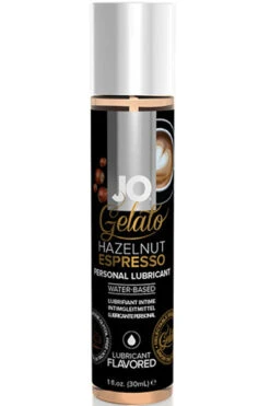 System Jo - Gelato Hazelnoot Espresso Glijmiddel Waterbasis 30 Ml