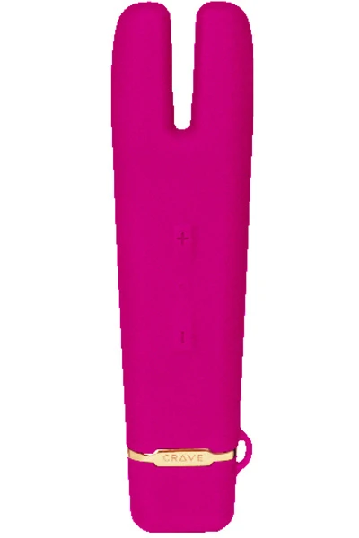 Crave - Duet Flex Vibrator Roze 3 Crave - Duet Flex Vibrator Roze