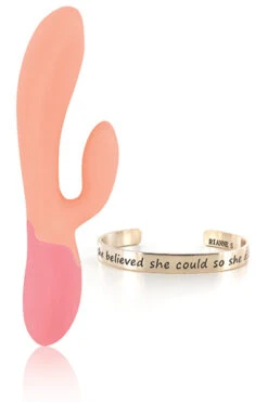 Rs - Essentials - Xena Rabbit Vibrator Perzik & Koraal