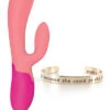Rs - Essentials - Xena Rabbit Vibrator Koraal & Roze -Sensueel Winkel E26362