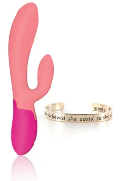 Rs - Essentials - Xena Rabbit Vibrator Koraal & Roze