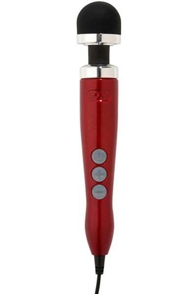 Doxy - Number 3 Wand Massager Donker Rood 3 Doxy - Number 3 Wand Massager Donker Rood