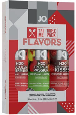 Jo Tri Me Triple Pack Waterbasis Glijmiddel 3x30ml