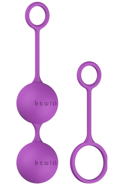 B Swish - Bfit Basic Kegel Ballen Paars 3 B Swish - Bfit Basic Kegel Ballen Paars