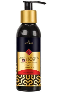 Sensuva - Ultra-stimulating ON Insane Glijmiddel Kers 125 Ml