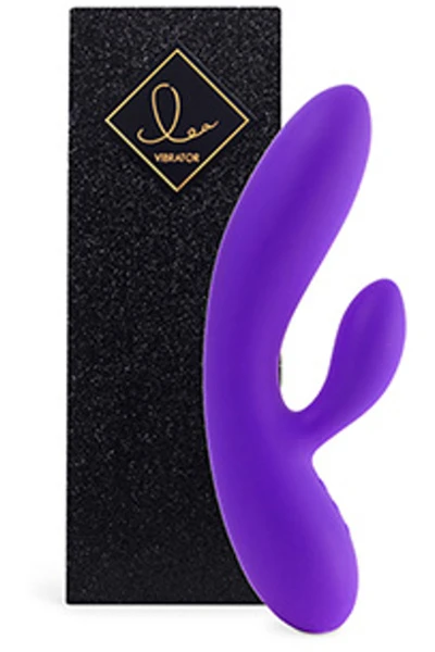 Feelztoys - Lea Rabbit Vibrator Medium Paars (glitter) 3 Feelztoys - Lea Rabbit Vibrator Medium Paars (glitter)