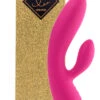 Feelztoys - Lea Rabbit Vibrator Robijn Rood (glitter)