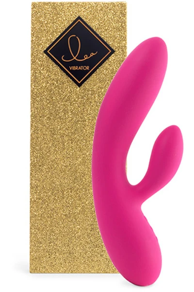 Feelztoys - Lea Rabbit Vibrator Robijn Rood (glitter) 3 Feelztoys - Lea Rabbit Vibrator Robijn Rood (glitter)