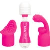 Bodywand - Oplaadbare Mini Met Opzetstuk Roze